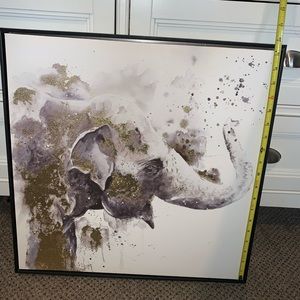 Elephant wall decor 20”x20”